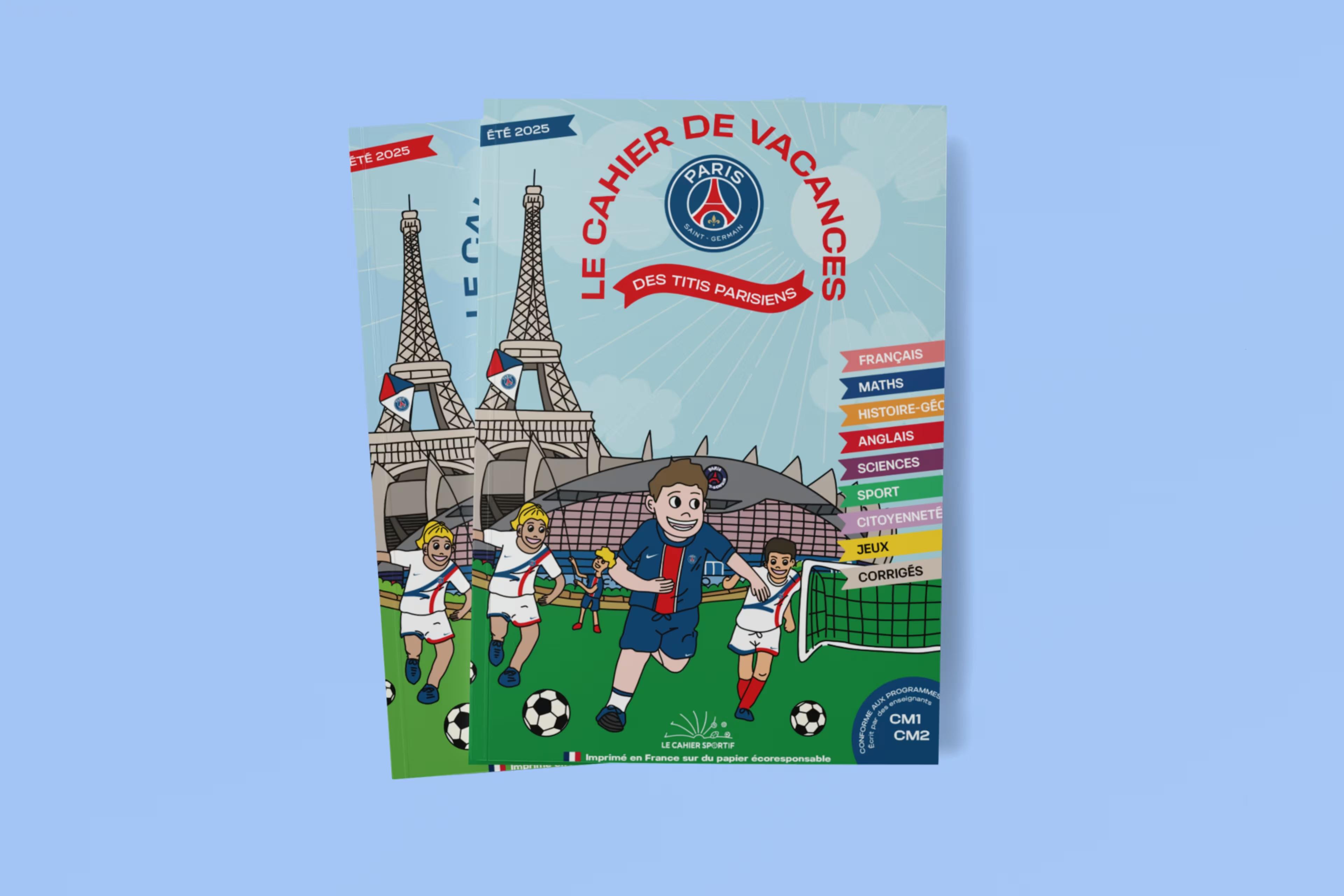 Paris ra mắt hai bộ bài tập về nhà mùa hè dành cho trẻ em: giá lần lượt là 8,5 euro và 12,95 euro