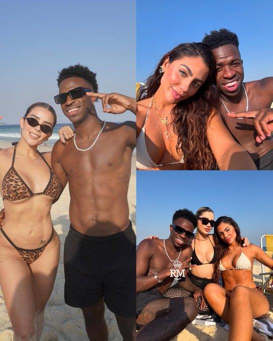 Bạn nghĩ sao về điều này? Vinicius đã đi biển cùng một nhóm người đẹp sau bữa tiệc sinh nhật của mình