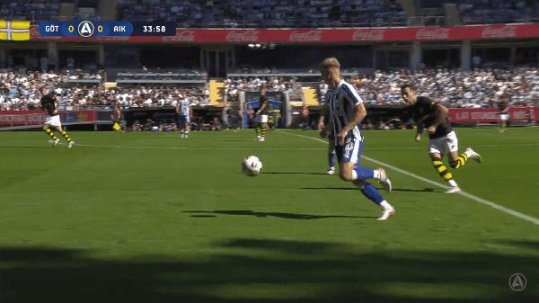 Thụy Điển Super Half: Henz ghi bàn, Gothenburg 1-0 Solna