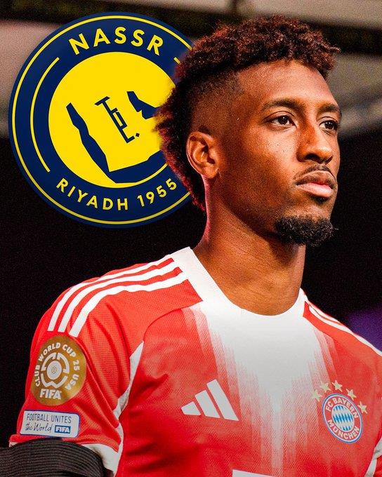 Romano: Riyadh Victory muốn ký hợp đồng với Coman và đã bắt đầu đàm phán với Bayern