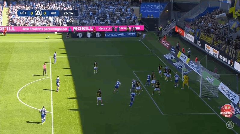 Thụy Điển Super Half: Henz ghi bàn, Gothenburg 1-0 Solna